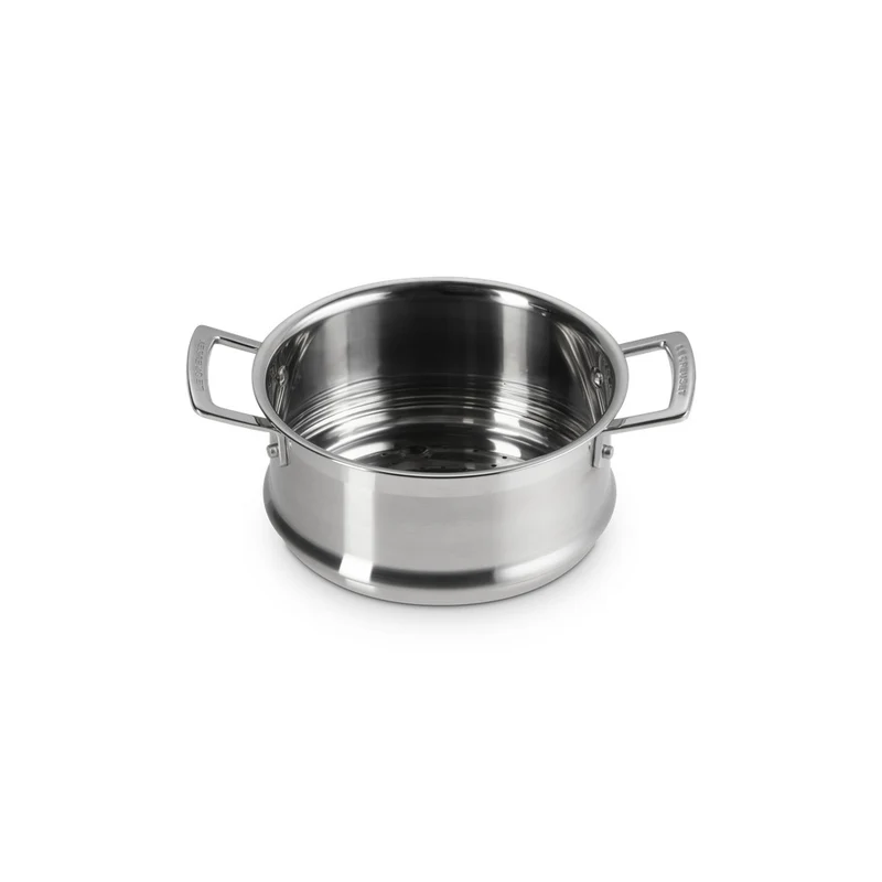 Acciaio Inox Casseruola Alta Con Vaporiera In Acciaio Inox