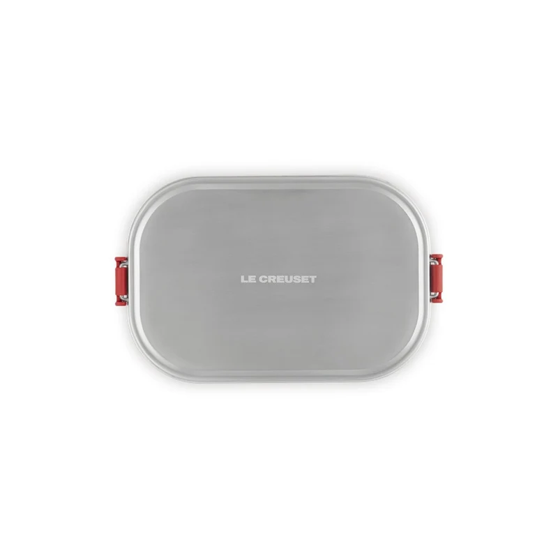 90 cl - On The Go Lunch Box Contenitore Per Alimenti Rettangolare In Acciaio Inox