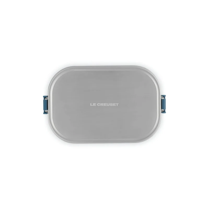 90 cl - On The Go Lunch Box Contenitore Per Alimenti Rettangolare In Acciaio Inox