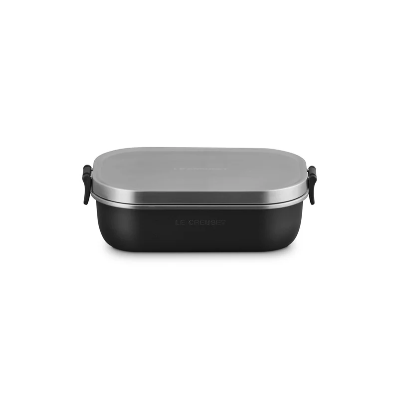 90 cl - On The Go Lunch Box Contenitore Per Alimenti Rettangolare In Acciaio Inox