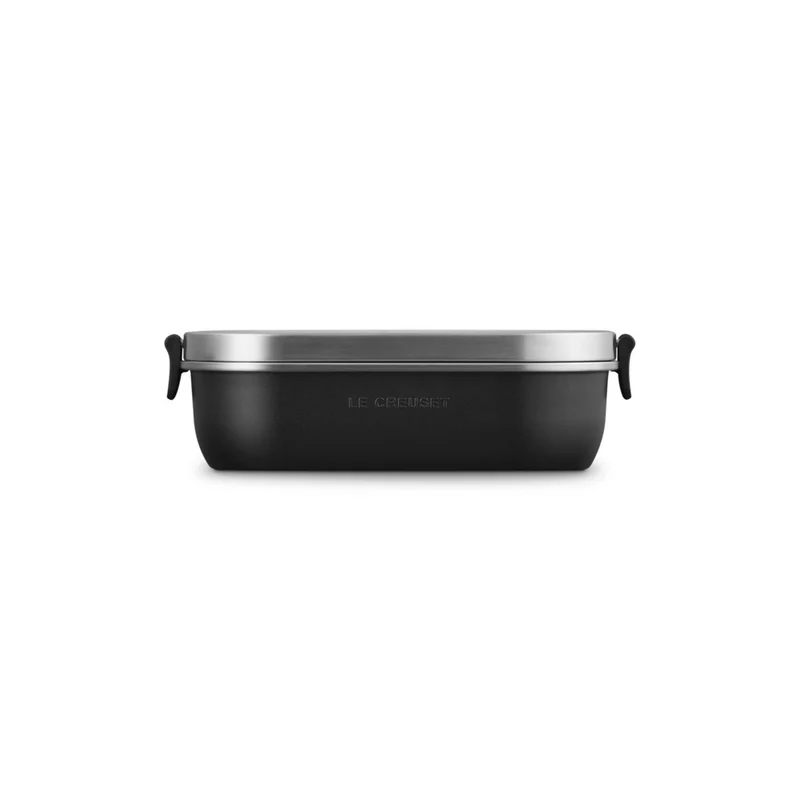 90 cl - On The Go Lunch Box Contenitore Per Alimenti Rettangolare In Acciaio Inox