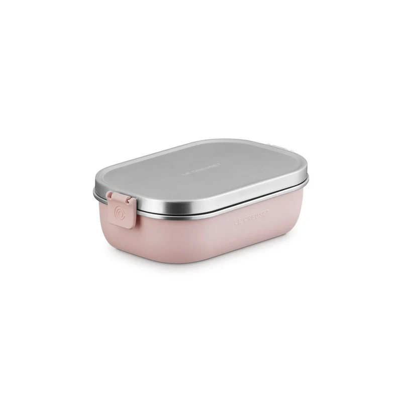 90 cl - On The Go Lunch Box Contenitore Per Alimenti Rettangolare In Acciaio Inox