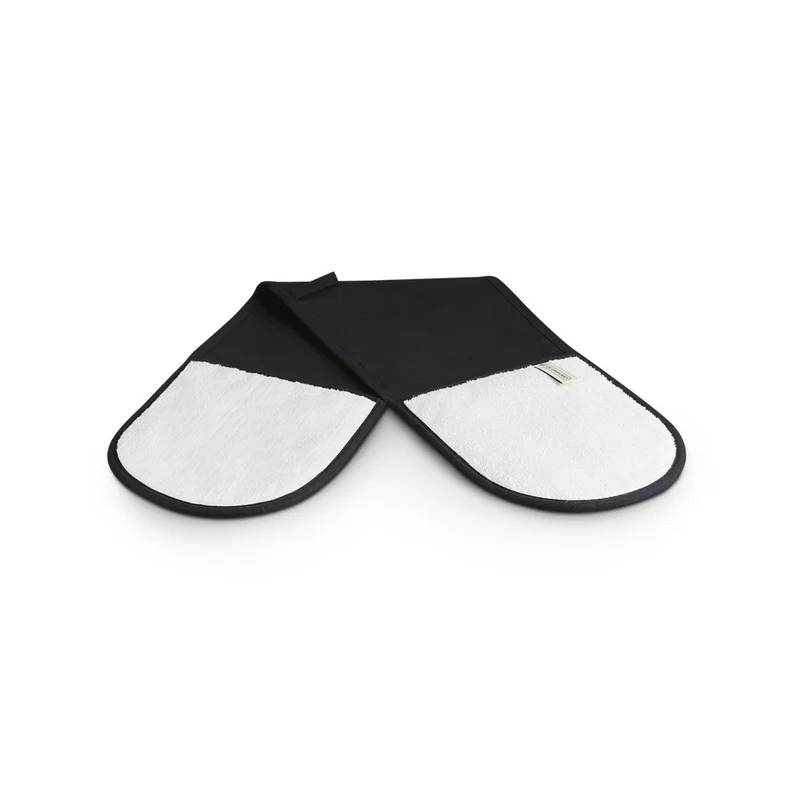 89x20 cm - Doppio Guanto Da Forno In Cotone