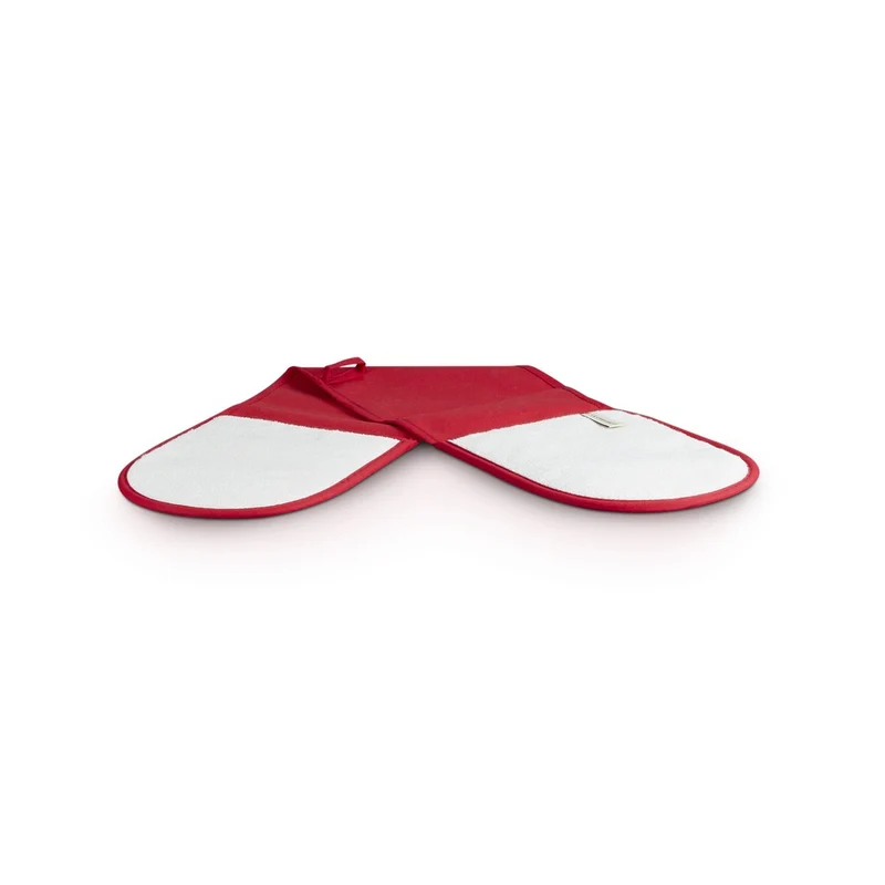 89x20 cm - Doppio Guanto Da Forno In Cotone