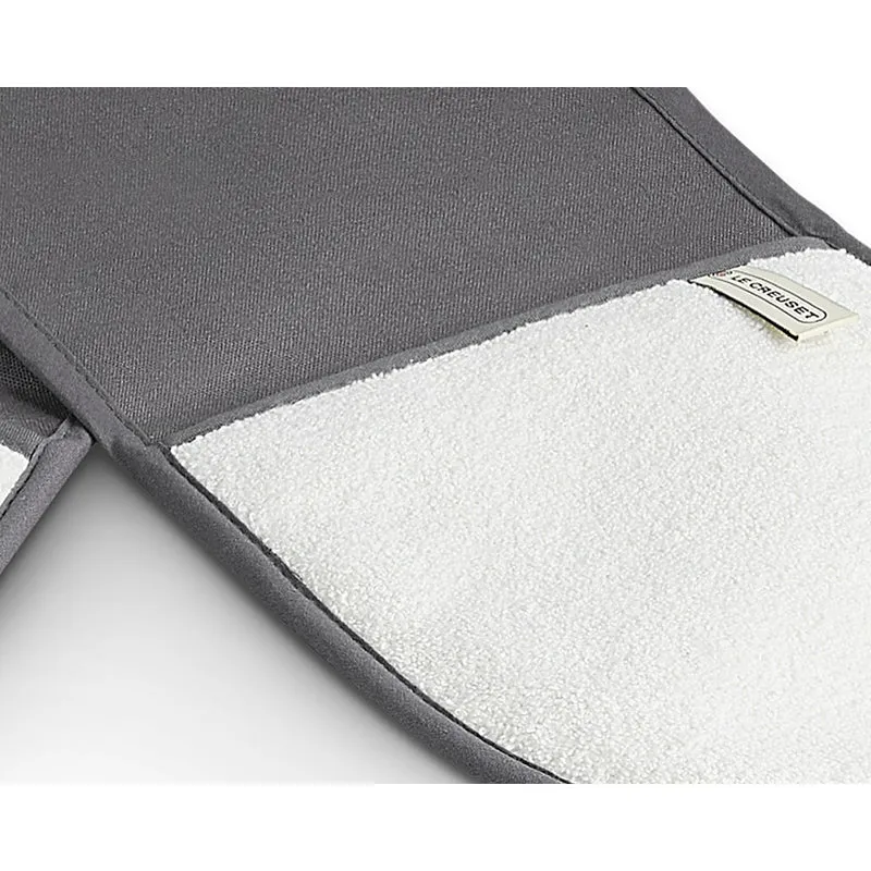 89x20 cm - Doppio Guanto Da Forno In Cotone