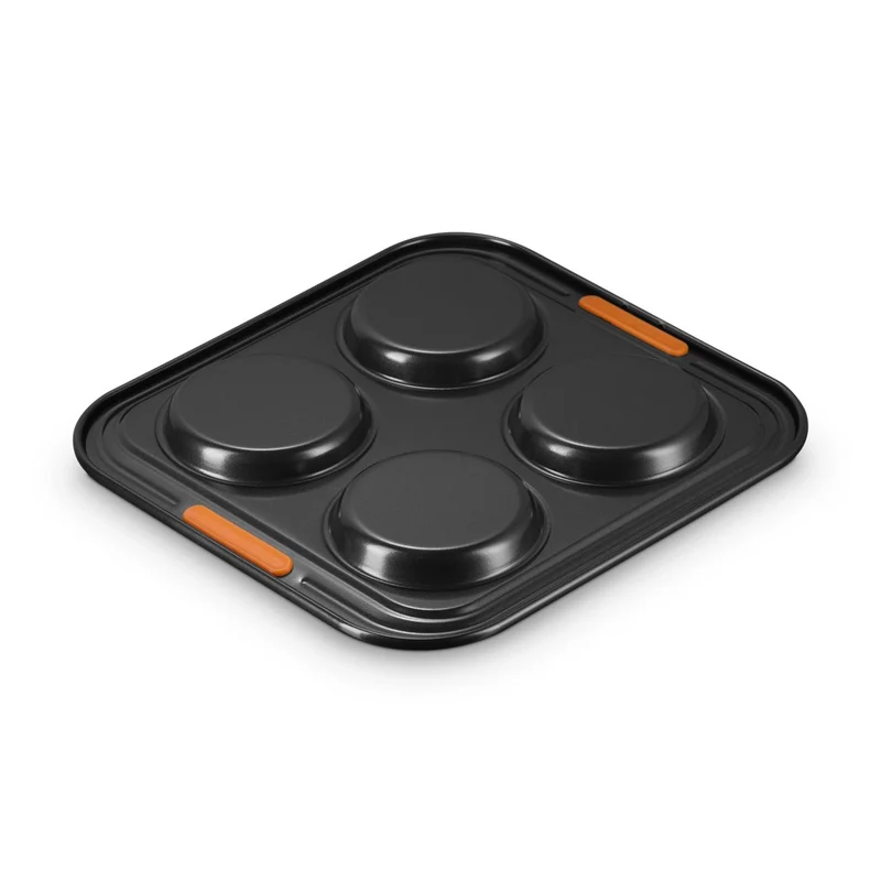 4 Forme - Forme Speciali Stampo Pudding Antiaderente In Acciaio al Carbonio
