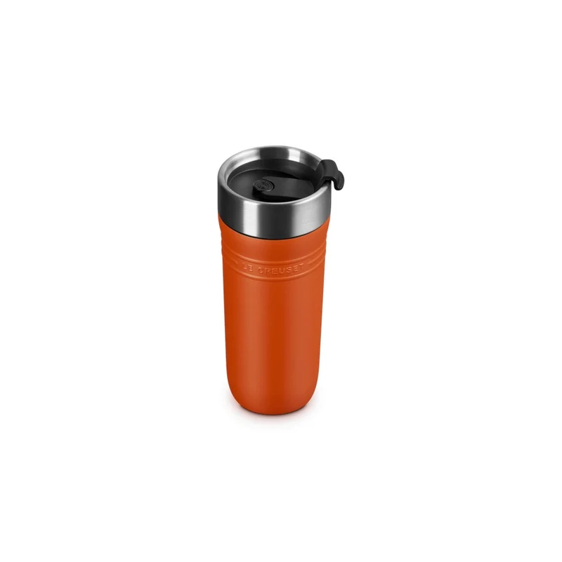 35 cl - On The Go Tazza Mug Da Viaggio In Acciaio Inox