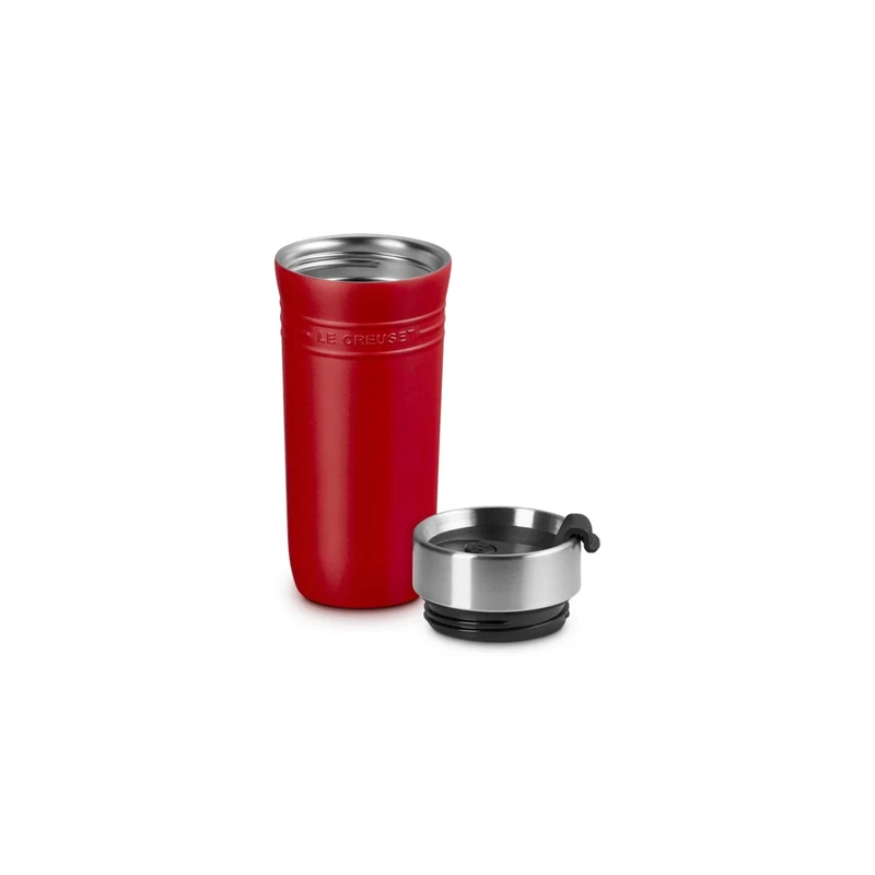 35 cl - On The Go Tazza Mug Da Viaggio In Acciaio Inox