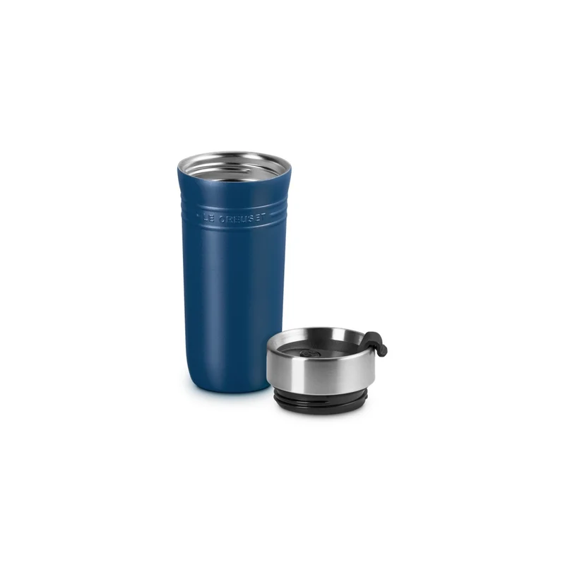 35 cl - On The Go Tazza Mug Da Viaggio In Acciaio Inox