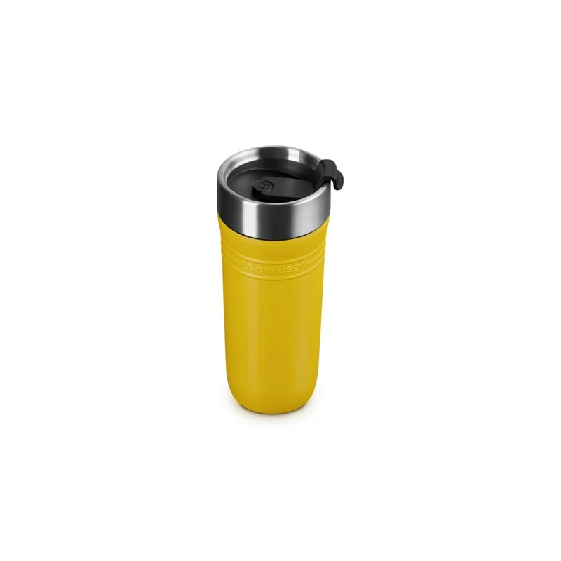 35 cl - On The Go Tazza Mug Da Viaggio In Acciaio Inox