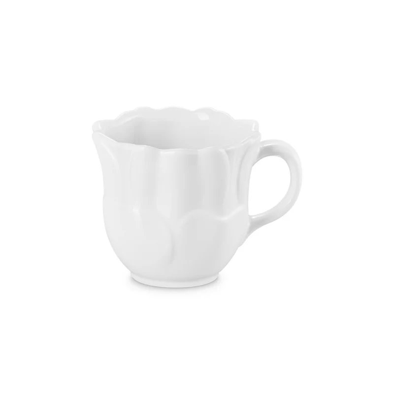 33 cl - Fiore Anemone Tazza Mug In Gres Vetrificato