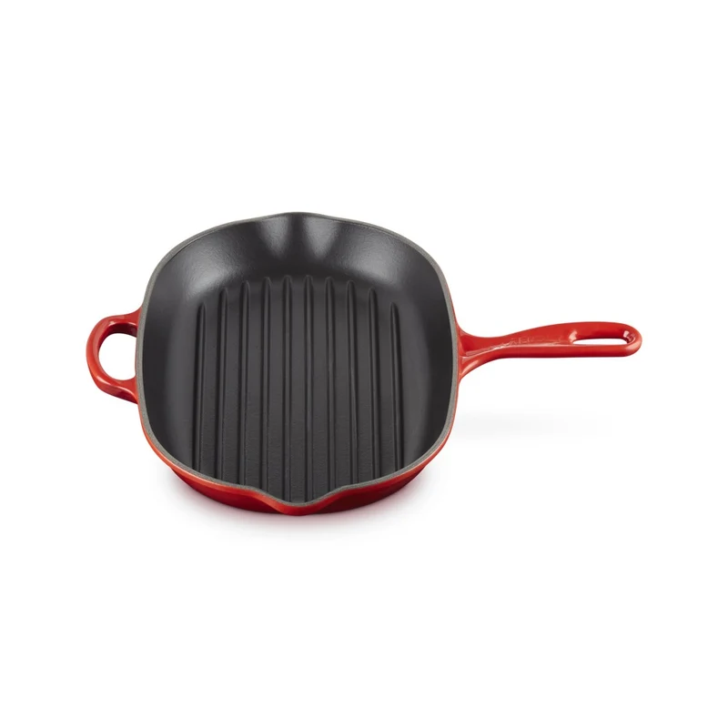 32 cm - Evolution Skillet Bistecchiera Ovale In Ghisa Vetrificata