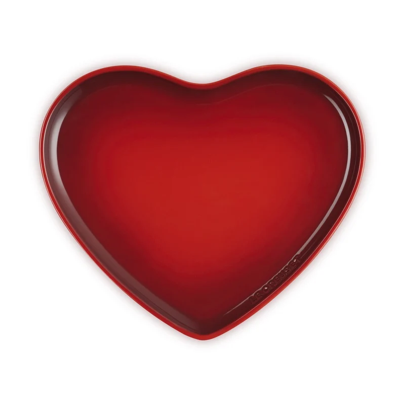 32 cm - Cuore Vassoio In Gres Vetrificato