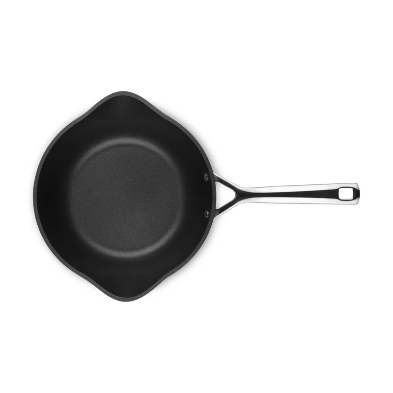 24 cm - Essential Padella Alta Dello Chef Antiaderente Con Doppio Becco In Alluminio