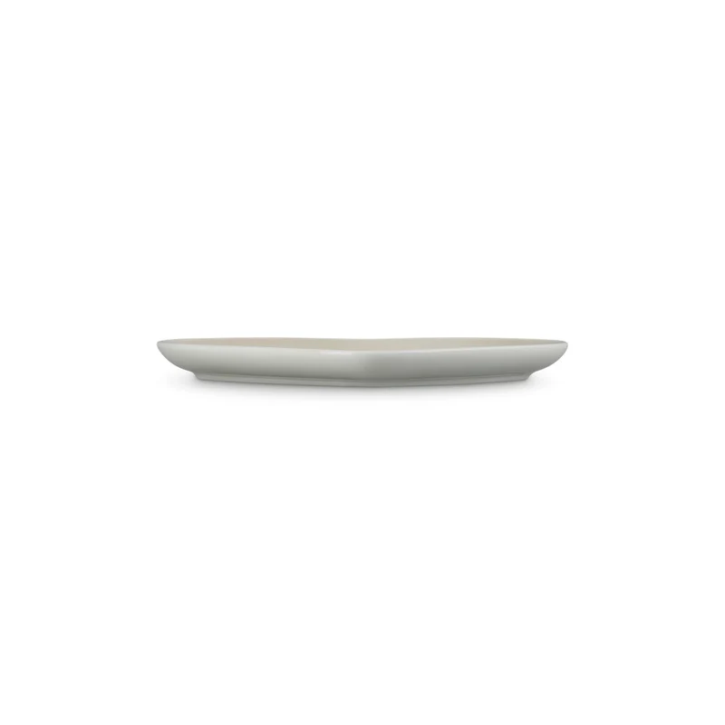 23 cm - Cuore Piatto Piano In Gres Vetrificato