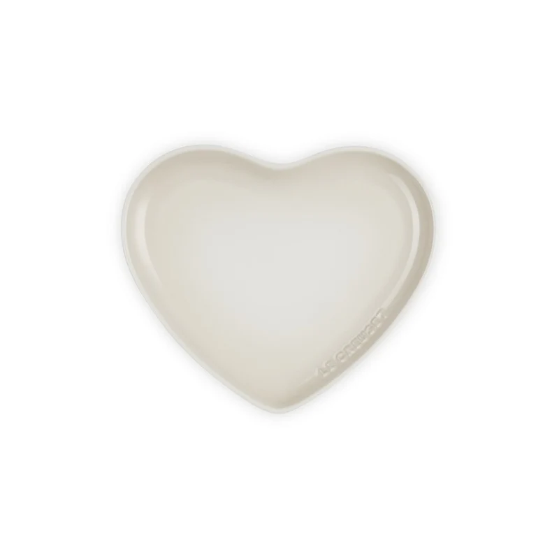 23 cm - Cuore Piatto Piano In Gres Vetrificato