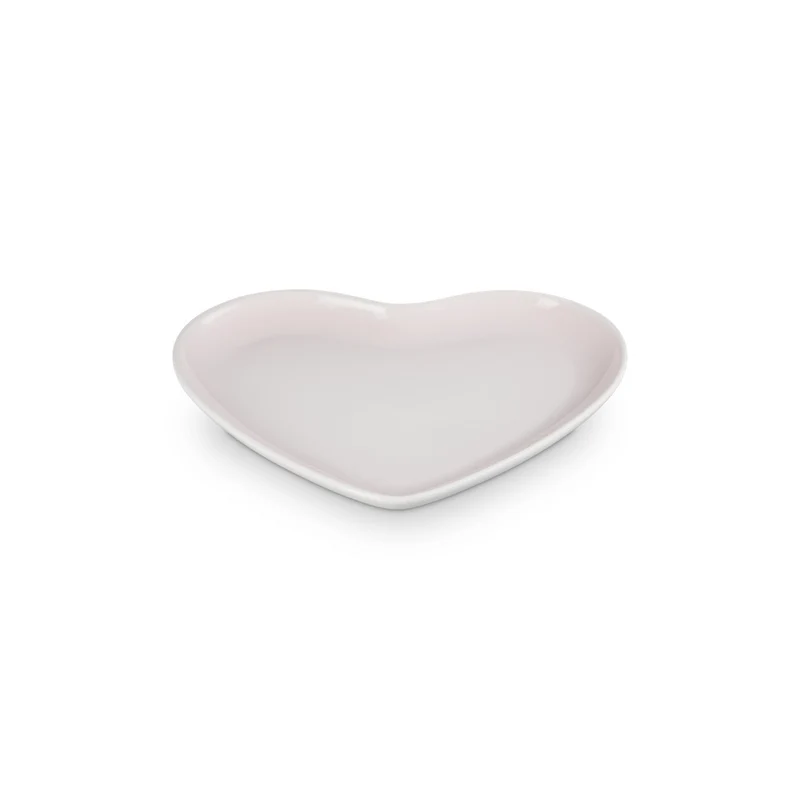 23 cm - Cuore Piatto Piano In Gres Vetrificato
