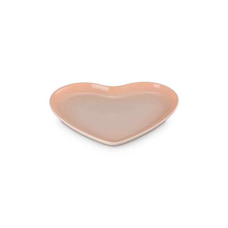 23 cm - Cuore Piatto Piano In Gres Vetrificato