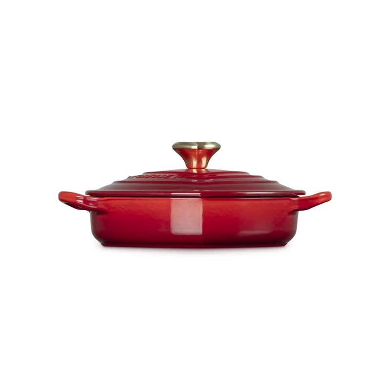 20 cm - Tradition Cuore Tegame Basso In Ghisa Vetrificata