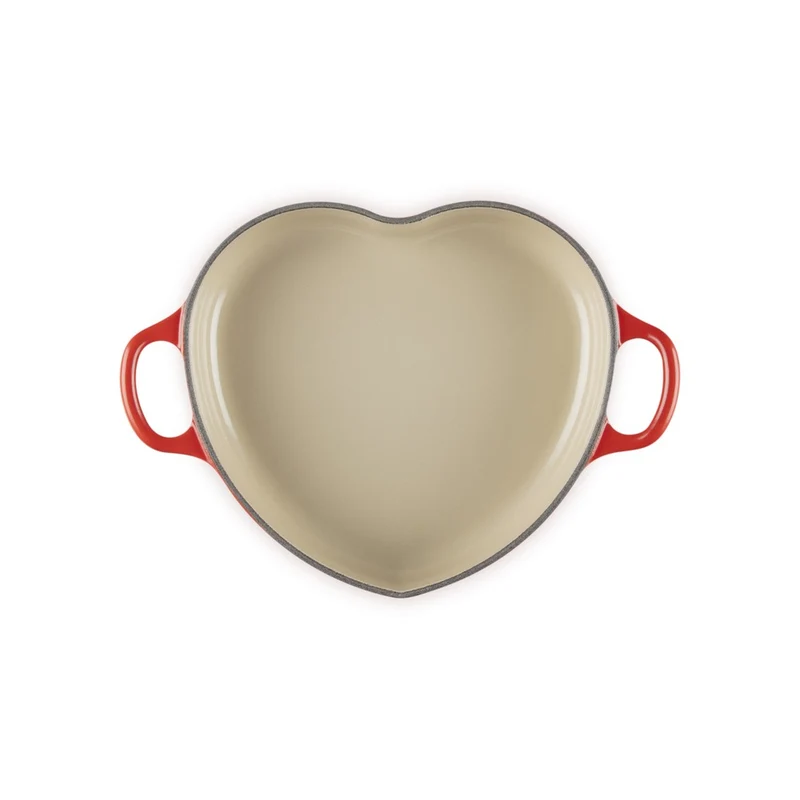 20 cm - Tradition Cuore Tegame Basso In Ghisa Vetrificata