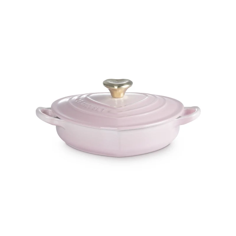 20 cm - Tradition Cuore Tegame Basso In Ghisa Vetrificata