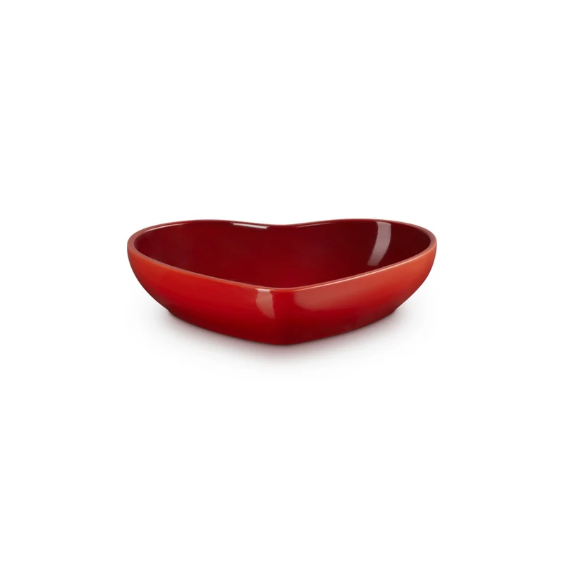 20 cm - Cuore Piatto Fondo In Gres Vetrificato