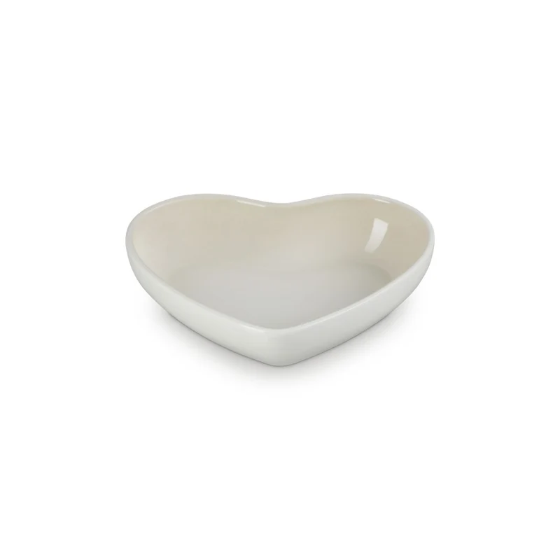 20 cm - Cuore Piatto Fondo In Gres Vetrificato
