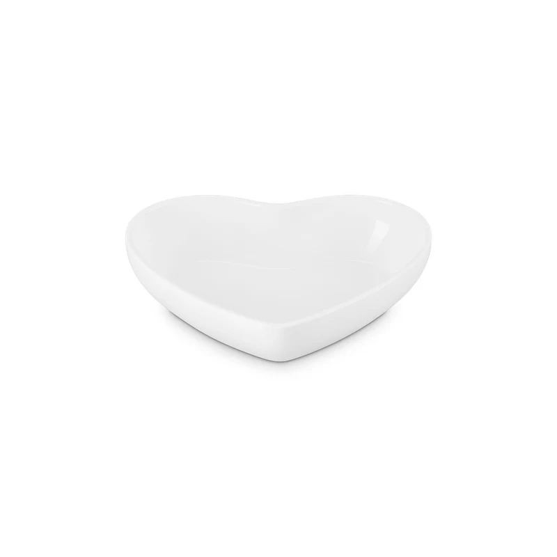 20 cm - Cuore Piatto Fondo In Gres Vetrificato