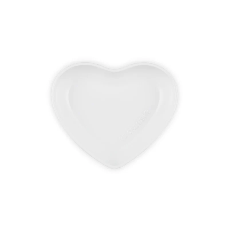 20 cm - Cuore Piatto Fondo In Gres Vetrificato