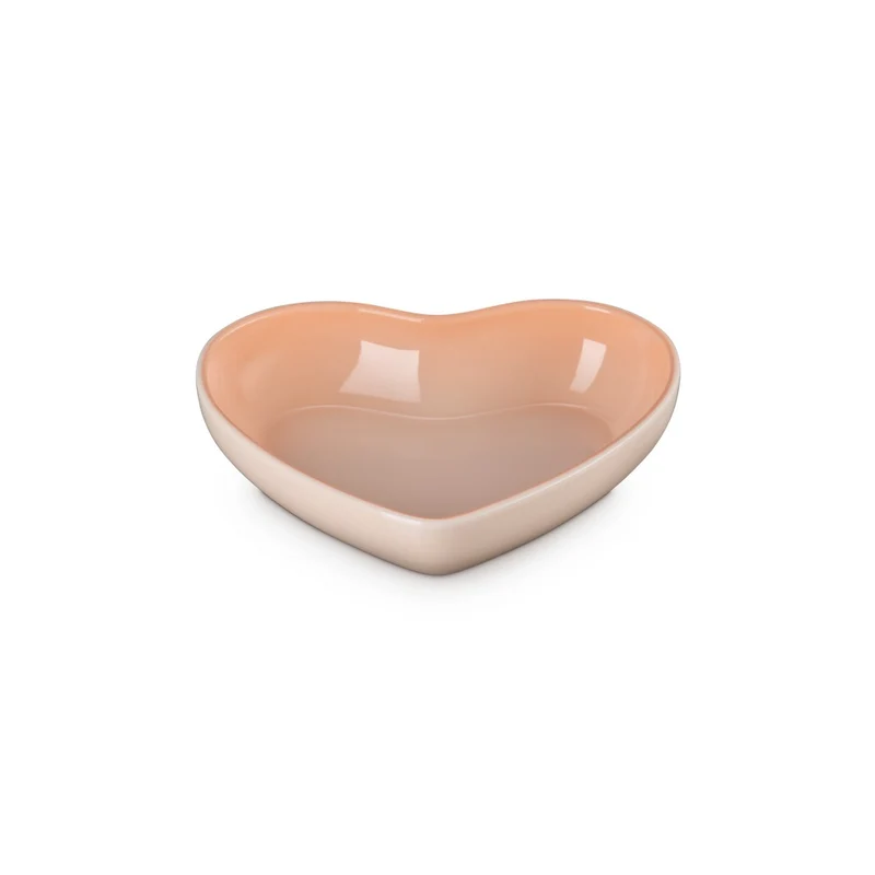 20 cm - Cuore Piatto Fondo In Gres Vetrificato