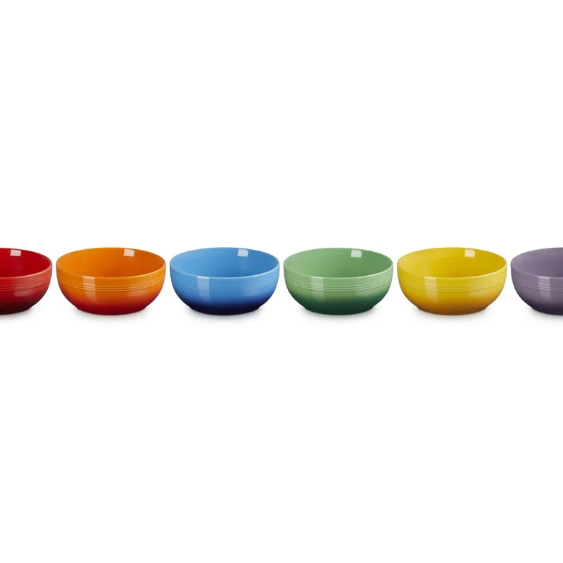 16 cm - Coupe Ciotola Cereali In Gres Vetrificato Set 6 Pz