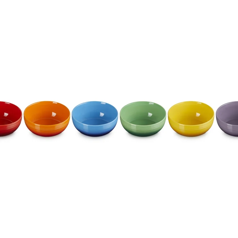 16 cm - Coupe Ciotola Cereali In Gres Vetrificato Set 6 Pz
