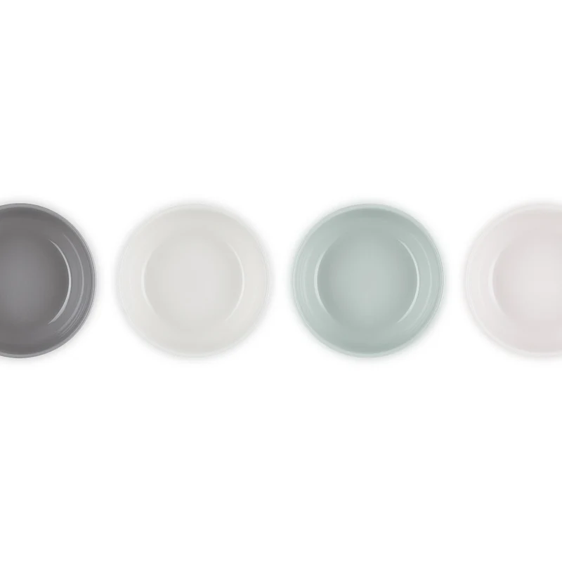 16 cm - Coupe Ciotola Cereali In Gres Vetrificato Set 4 Pz