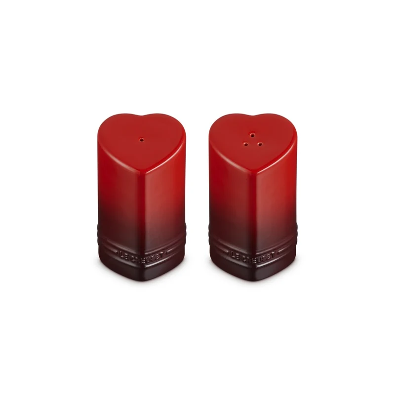 13 cl - Cuore Saliera e Pepiera In Gres Vetrificato