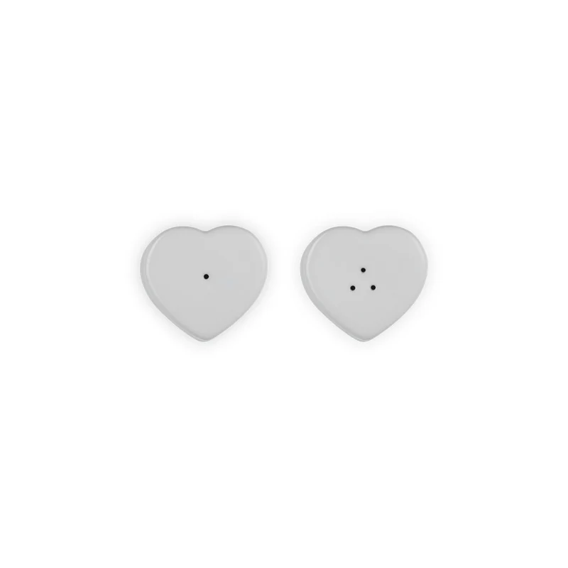 13 cl - Cuore Saliera e Pepiera In Gres Vetrificato