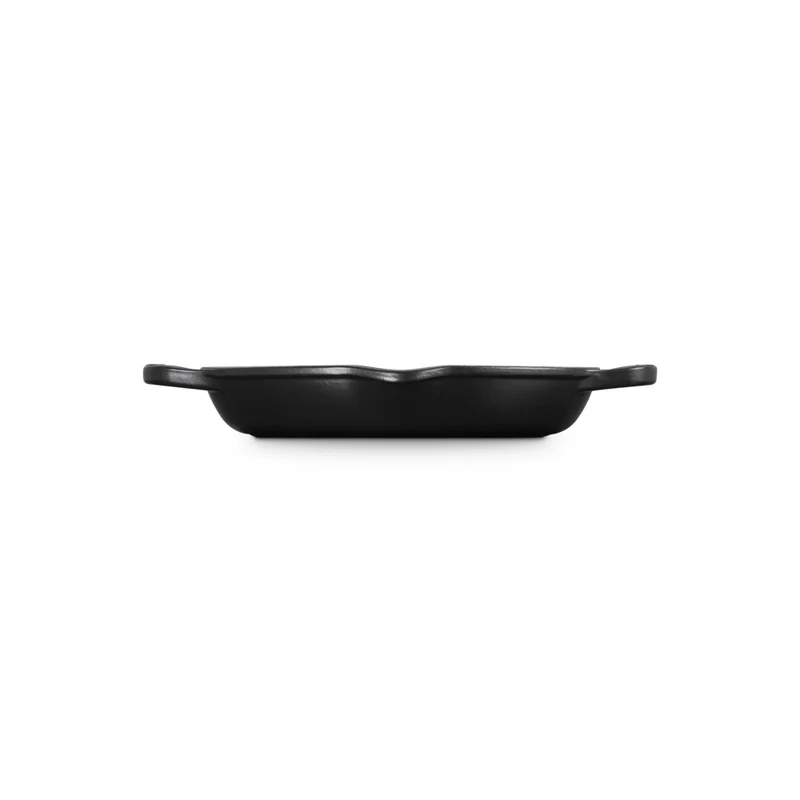 25 cm - Evolution Grill Bistecchiera Quadrato Profondo In Ghisa Vetrificata