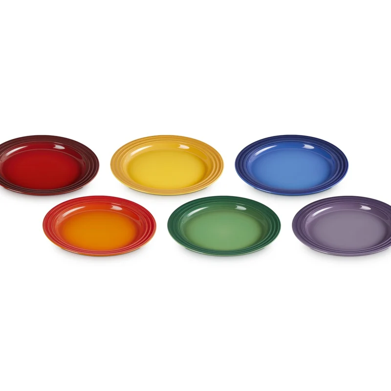 22 cm - Arte Della Tavola Vancouver Piatto Frutta Set 6 Pz