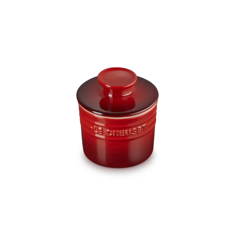 17 cl - Barattolo Porta Burro In Gres Vetrificato