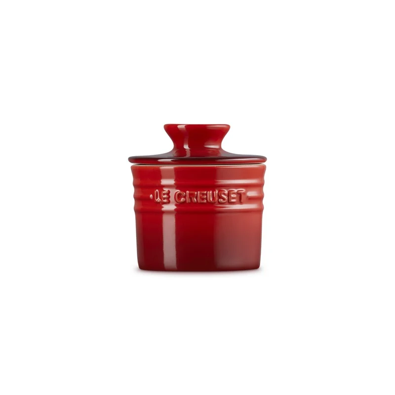17 cl - Barattolo Porta Burro In Gres Vetrificato