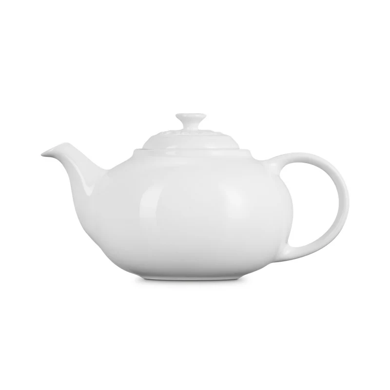 1.3 L - Classic Teiera In Gres Vetrificato Con Infusore Metallico