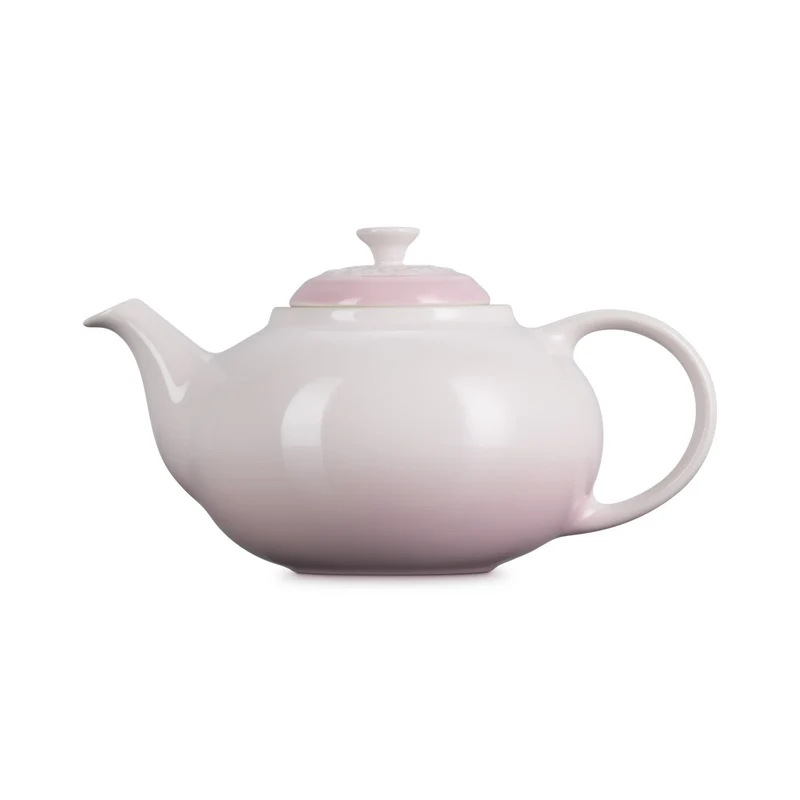 1.3 L - Classic Teiera In Gres Vetrificato Con Infusore Metallico