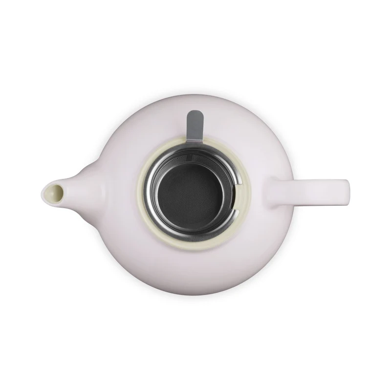1.3 L - Classic Teiera In Gres Vetrificato Con Infusore Metallico