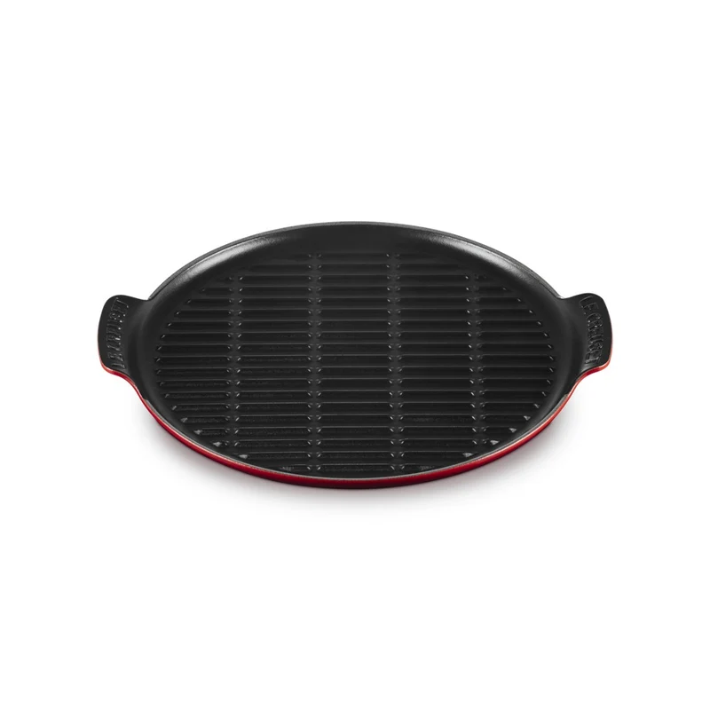 32 cm - Tradition Grill Rotondo Extralarge In Ghisa Vetrificata