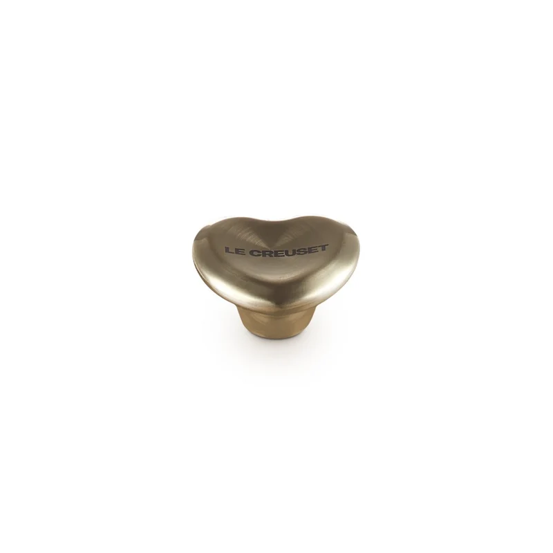 4.5 cm - Evolution Pomolo Cuore In Acciaio Inox