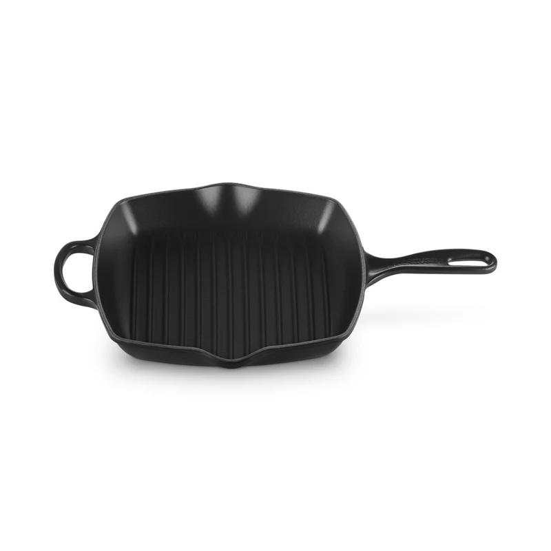 26 cm - Evolution Skillet Bistecchiera Quadrata In Ghisa Vetrificata