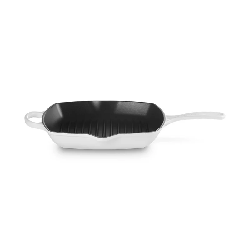 26 cm - Evolution Skillet Bistecchiera Quadrata In Ghisa Vetrificata