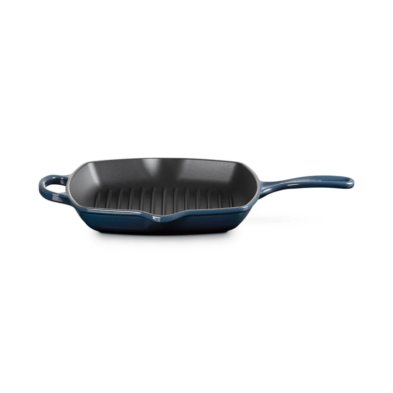 26 cm - Evolution Skillet Bistecchiera Quadrata In Ghisa Vetrificata