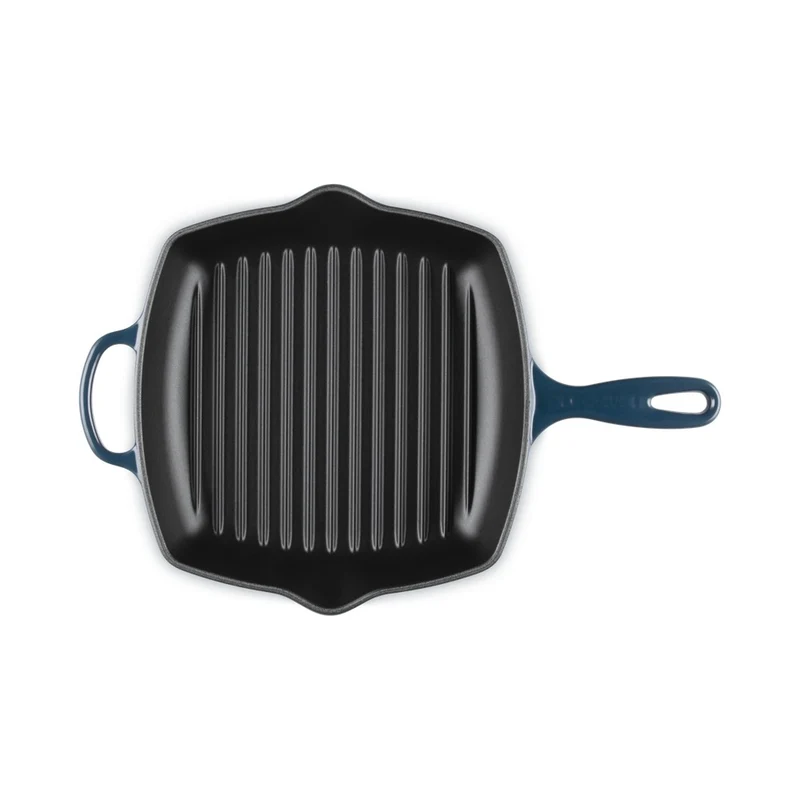 26 cm - Evolution Skillet Bistecchiera Quadrata In Ghisa Vetrificata