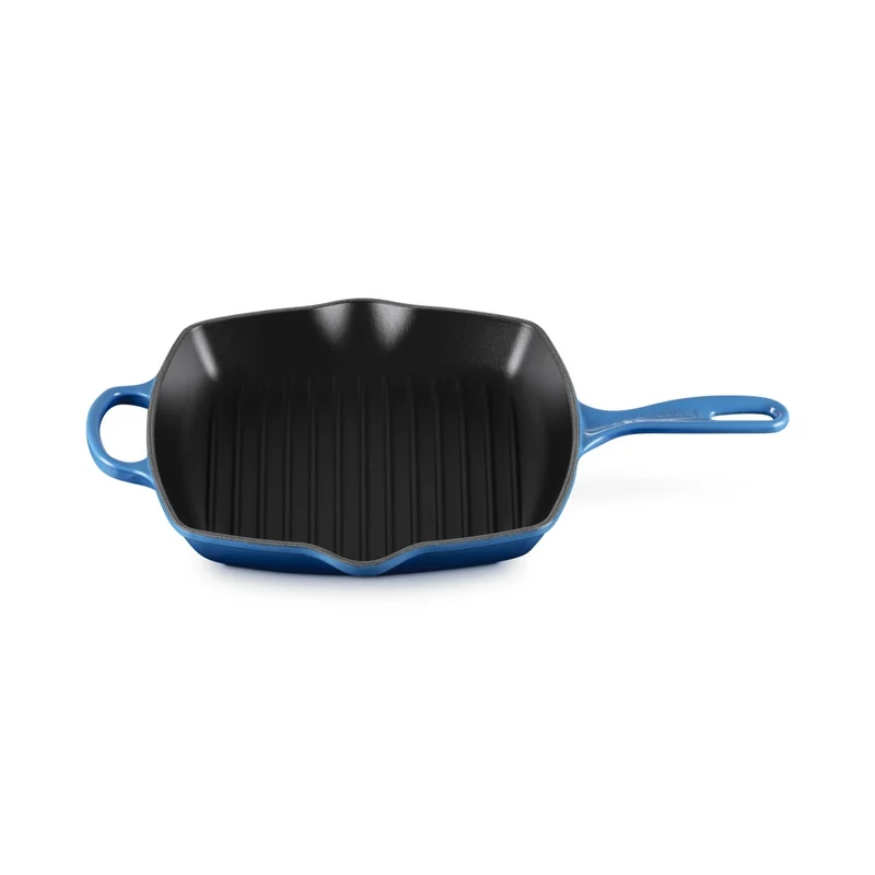 26 cm - Evolution Skillet Bistecchiera Quadrata In Ghisa Vetrificata