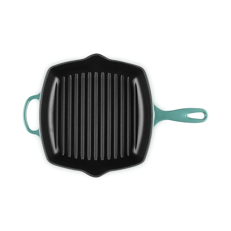 26 cm - Evolution Skillet Bistecchiera Quadrata In Ghisa Vetrificata